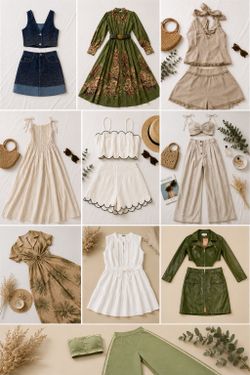 Nueva colección de ropa para dama. Elegancia en su forma más simple