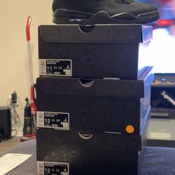 Nike Air Jordan Retro 4 IV Black Cat 2025 New With Receipt. $300 Each Cash 💰  Size 12 Left 