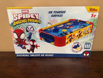 Marvel Spidey Amazing Friends Electronic Tabletop Air Hockey