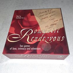 Romantic Rendezvous Board Game In Excellent New Condition (Is Complete Nothing Missing) A Romantic Game To Play With Your Significant Other