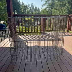 Portable Outdoor Small Pet Cage (with cover)