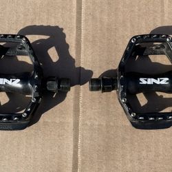 Sinz Mini Platform Pedal 9/16" w/ Replaceable Pins