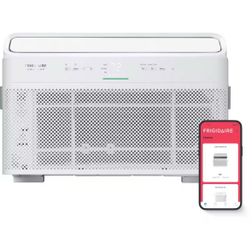 8,000 BTU (DOE) Window Air Conditioner Cools 350 sq. ft. in White with Remote and WiFi 115V