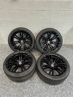 20" OEM Staggered BMW M5 M8 Wheels Rims Set of 4 20x9.5 20x10.5 5x112 706M