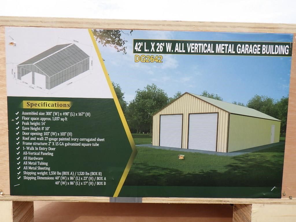 Metal Garage Building 