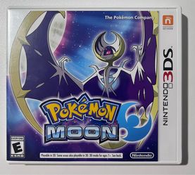 Pokémon Moon (Nintendo 3DS) Complete in Box (CIB) | Tested & Authentic | Good