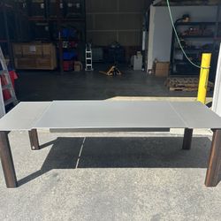 Used Midj Blade Extension Dining Table-Graphite