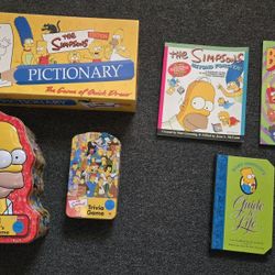 The Simpsons Board Games & Books