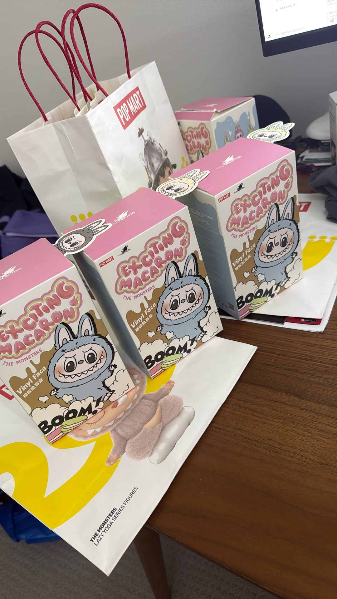 Exciting Macaron Labubu (from popmart)