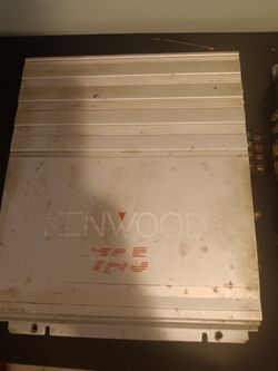 Kenwood 4 Channel Amp