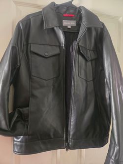 leather jacket Michael kors/m