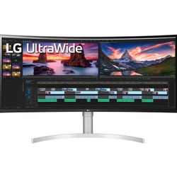 LG 38WN95C-W 38 UltraWide QHD+ IPS Curved Monitor 3840x1600 144hz