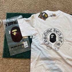 Bape X Chrome Hearts Shirt