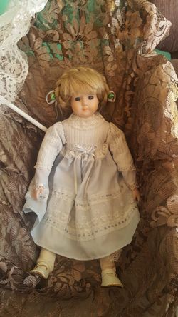 Vintage Porcelain Doll