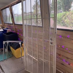 Security Door With Frame 36/80 & 5 Screws