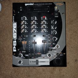 Gemini PS-676 Pro2 DJ Mixer/Digital Sampler for Sale in Tacoma, WA