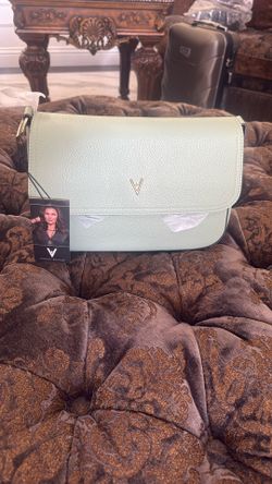 Vanessa Willing Mint Green Crossbody Bag