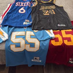 Multiple  Classic Jerseys (Nike, Adidas)