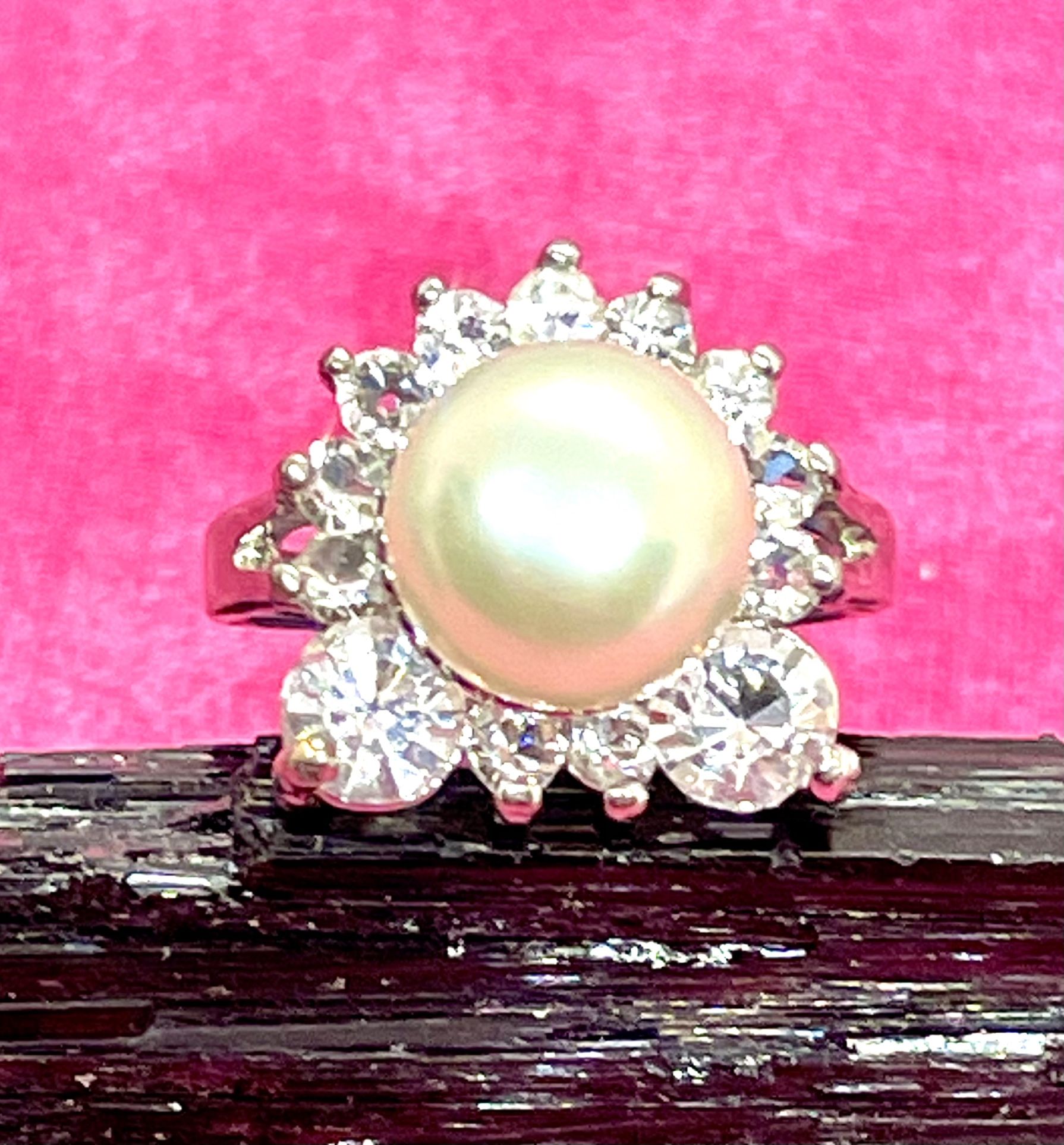 Genuine Cultured Pearl Ring