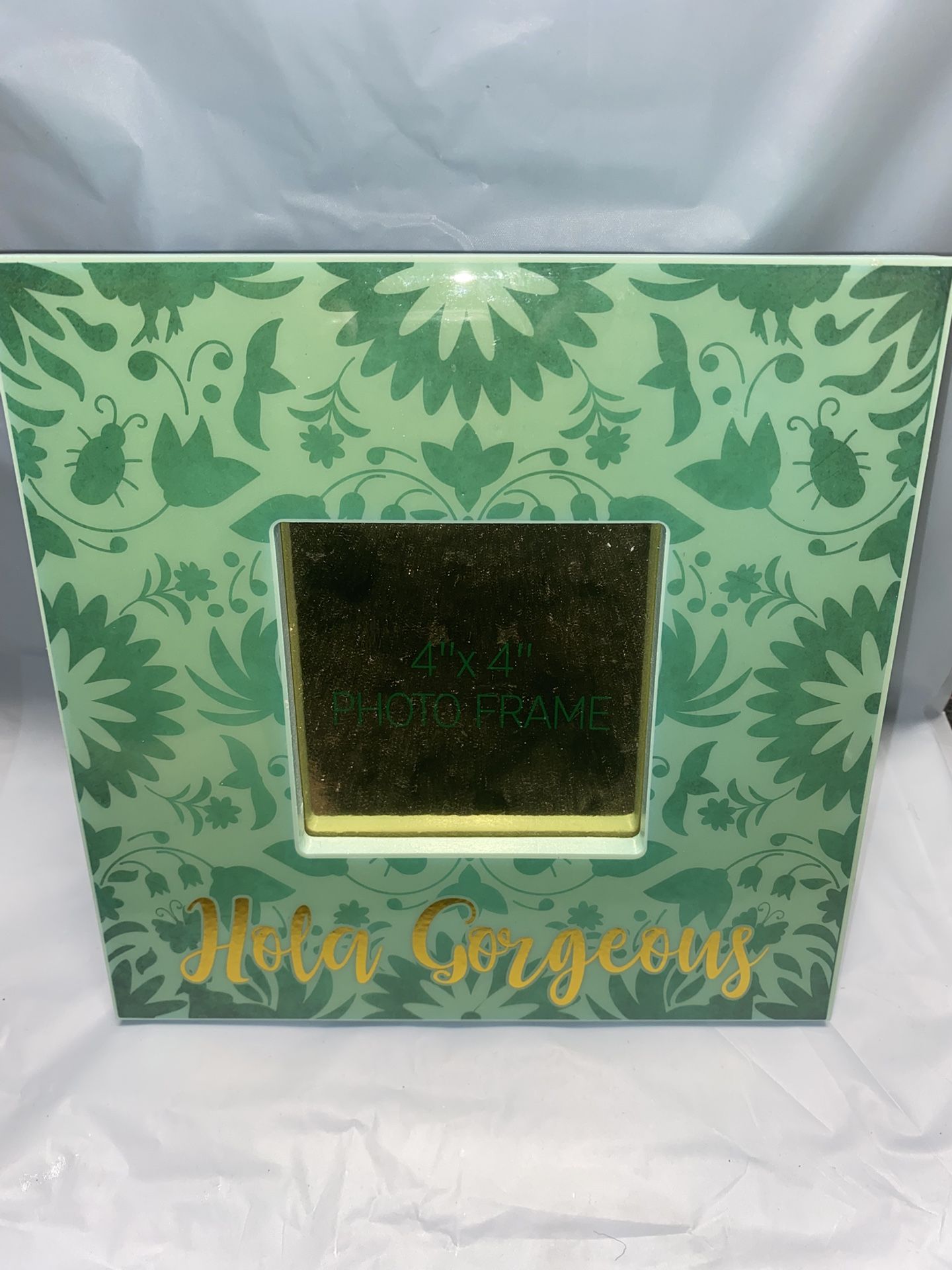 “Hola Gorgeous” 4x4 Photo Frame