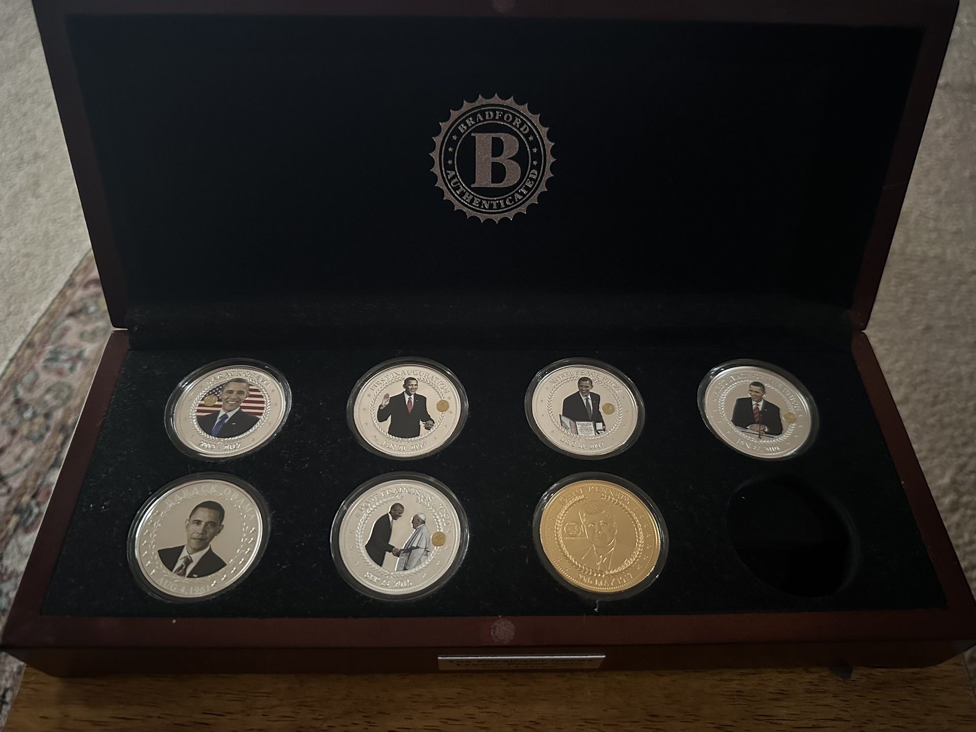 President Obama Legacy Proof Coin Collection 6 Coin Set With Box,New Products : American Fashion Style Bags On Sale