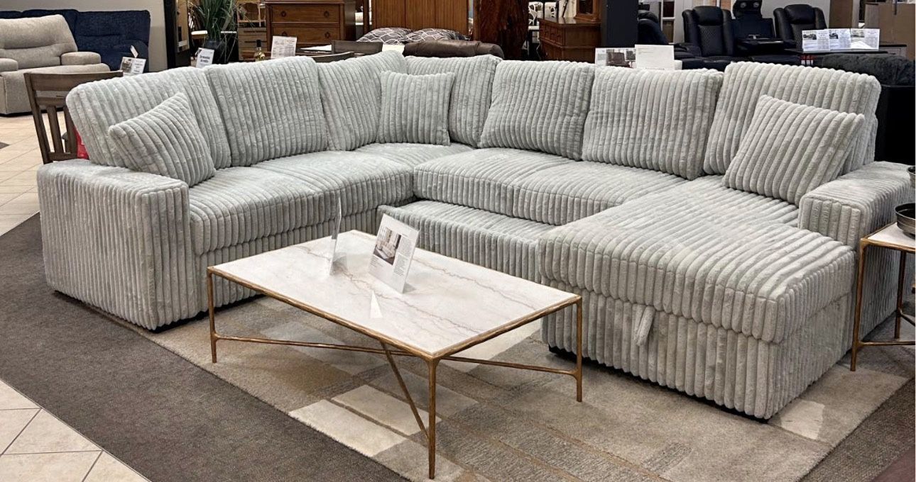 New Sectional In Box Buy Now Pay Later $39 Down No Credit Needed 