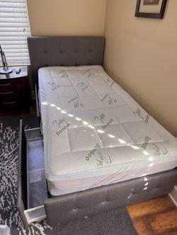 Bed With Mattress - Twin XL