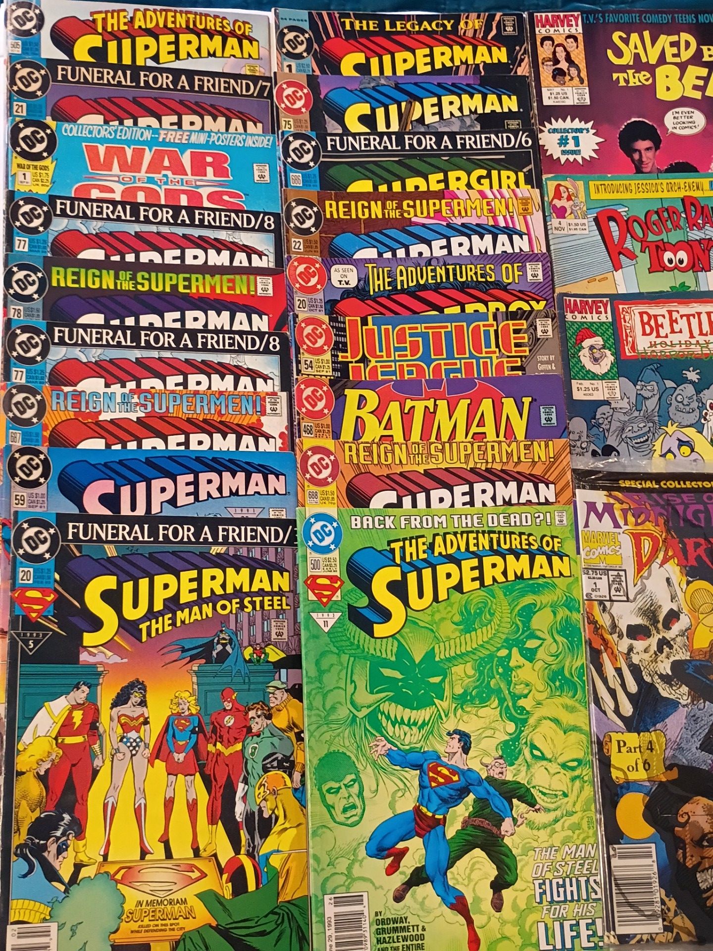 Vintage comic books