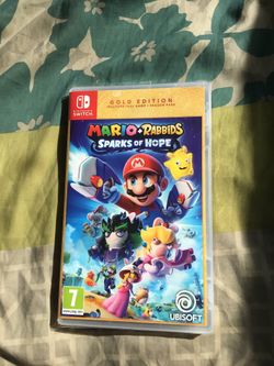 Brand New, Still Sealed Mario +Rabbids Sparks of Hope Gold Edition & season pass Offers Welcome! 