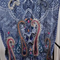 Knit Blanket Scarf Throw 