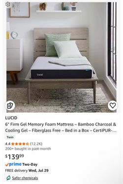 LUCID mattress