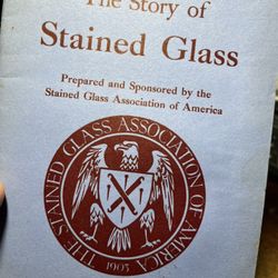 The Story of Stain Glass booklet 1958