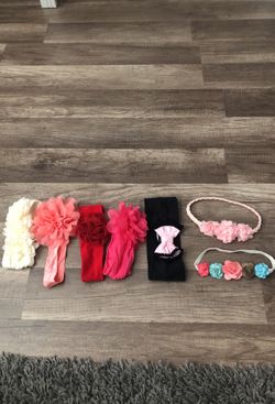 Baby girl bows/headbands