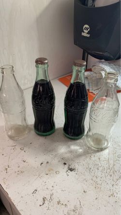 Rare vintage miscellaneous Coca Cola bottles