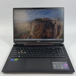 MSI Raider GE68 16" i9-13950hx 2.2GHz 32GB RAM 1TB SSD GeForce RTX 4060