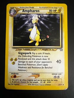 Pokemon - Ampharos - 1/111 - Neo Genesis - Holo