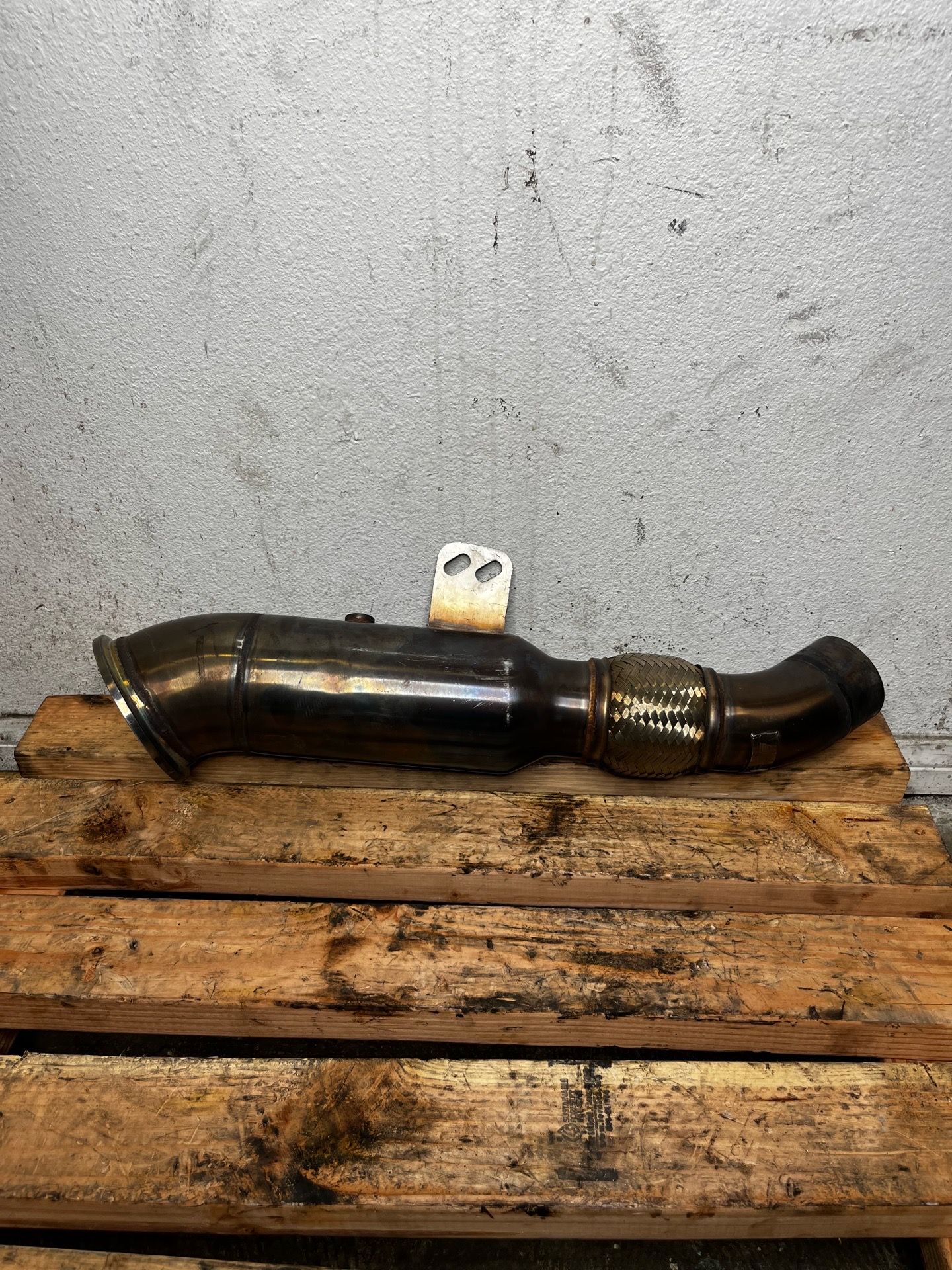 BMW b58 downpipe exhaust