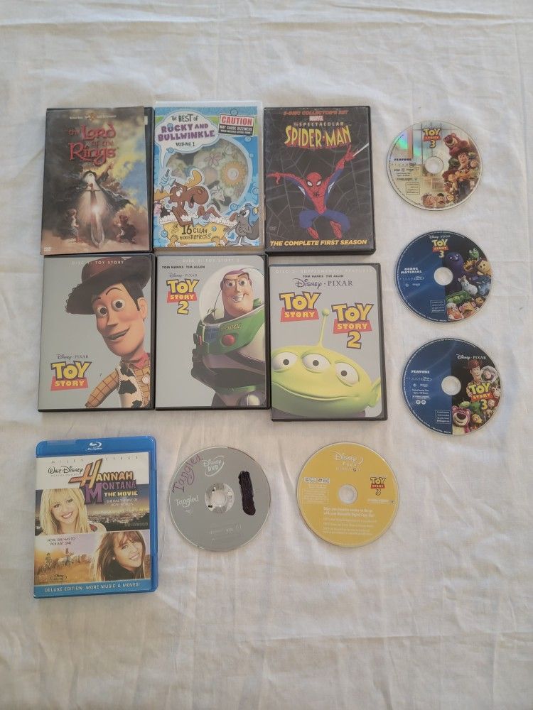 Kid's DVD Movies 🎬  12 Titles / 21 DVDs