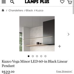 Kuzco Vega Minor 60-in Linear Pendant 