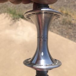 ACS FRONT HUB 36H LOOSE BALL CONVERTIBLE AXLE