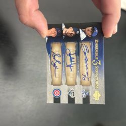 Trip Auto Upper Deck Card