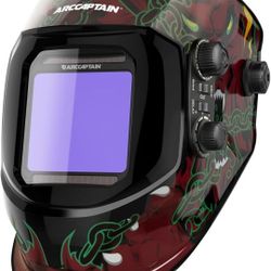 Welding Helmet Large Viewing True Color Auto Darkening