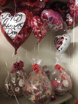 Valentine’s balloons