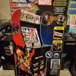 X-Men vs. Street Fighter Arcade1up Arcade Cabinet. Brand New Sealed in box