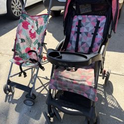 Compact Strollers $10 Each 