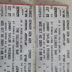 Comedy Show Tickets
