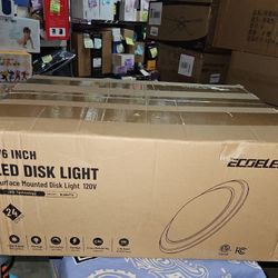 ECoeler 5/6 Inch Led Flush Disk Lights. 24 Pack