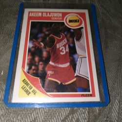 Akeem Olajuwon Card