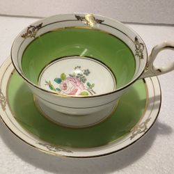vintage Old Royal China Tea Cup & Saucer 