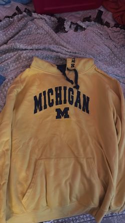 Yellow U of M hoodie